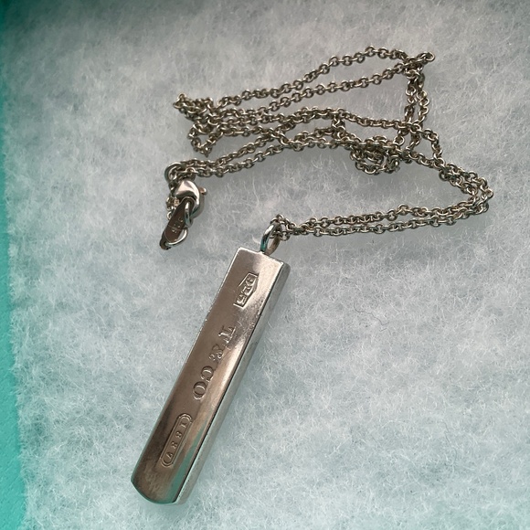 Authentic Tiffany bar necklace - Picture 4 of 9
